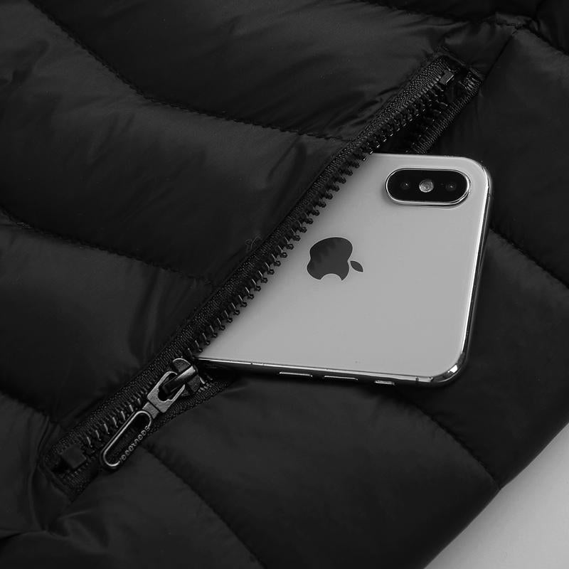 Men's Heated Waterproof Vest - Stay Warm & Stylish This Winter with 9 Heating Zones for Outdoor Adventures