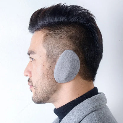 Cozy Up This Winter with Our Bandless Ear Warmers - Fluffy Fleece Ear Covers for Men, Women, and Kids!