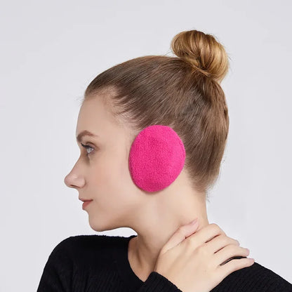 Cozy Up This Winter with Our Bandless Ear Warmers - Fluffy Fleece Ear Covers for Men, Women, and Kids!