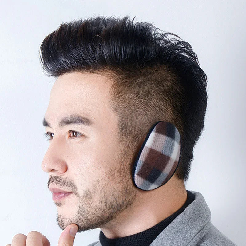 Cozy Up This Winter with Our Bandless Ear Warmers - Fluffy Fleece Ear Covers for Men, Women, and Kids!