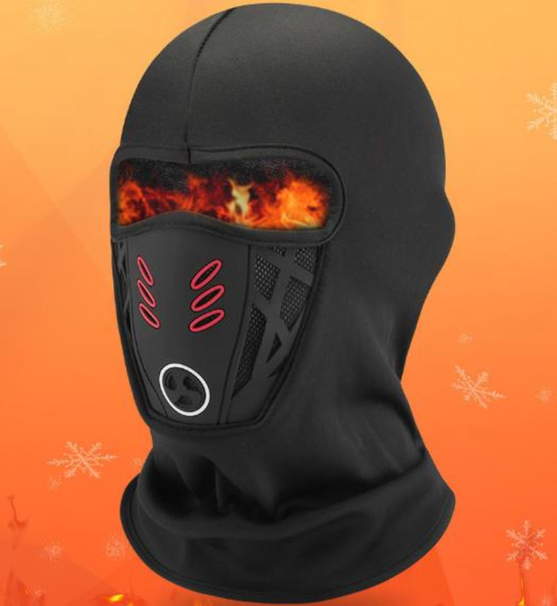 Ultimate Winter Rider Warm Anti-Haze Balaclava: Windproof Full Face Mask for Motorcycle, Cycling, and Skiing