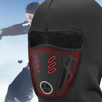 Ultimate Winter Rider Warm Anti-Haze Balaclava: Windproof Full Face Mask for Motorcycle, Cycling, and Skiing