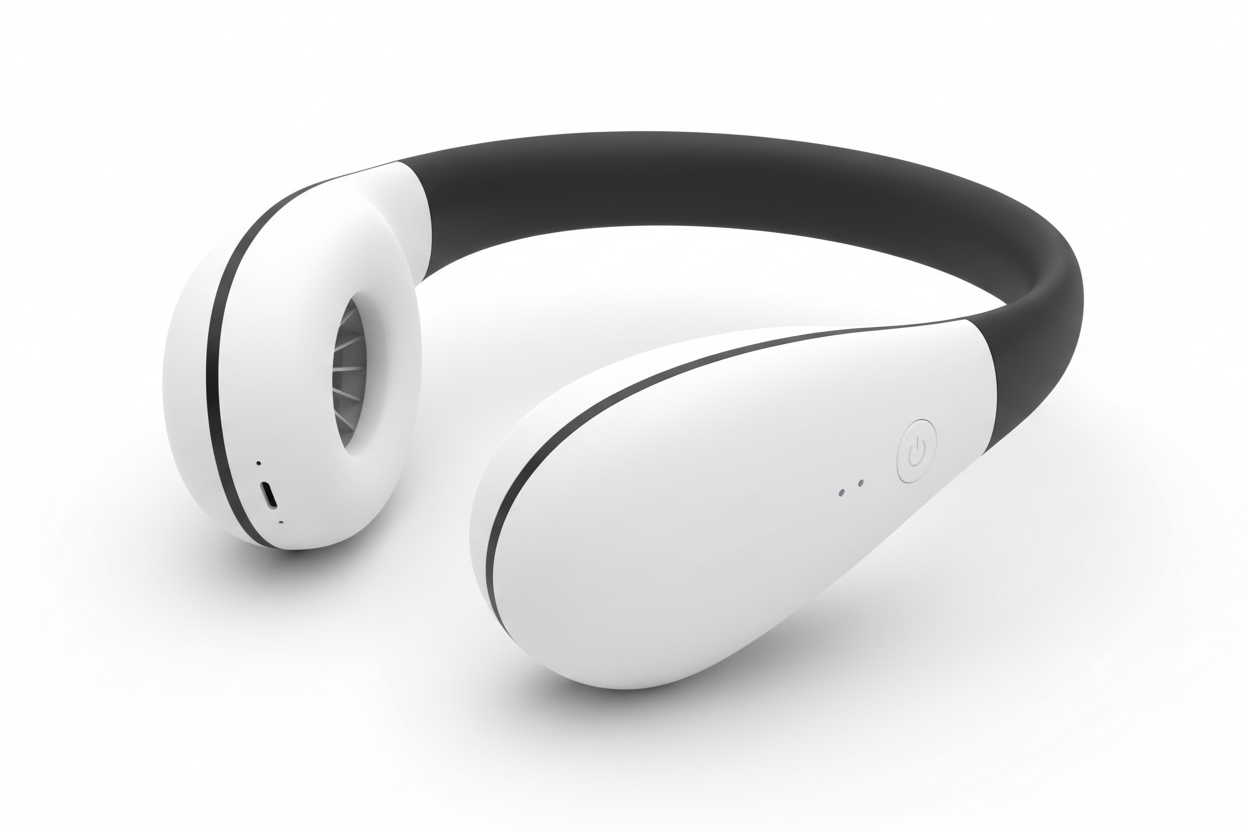 Remove the ventilators and make it look like headphones, like they look simillar